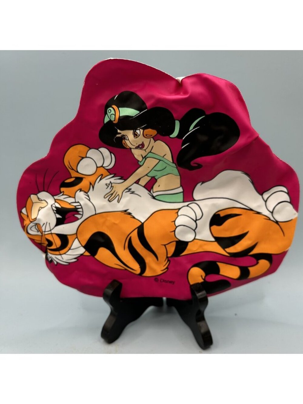 1994 Vintage Aladdin Jasmine Inflatable Blow Up pillow Burger King Untested
